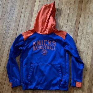 NBA Kids Knicks Blue and Orange Hoodie